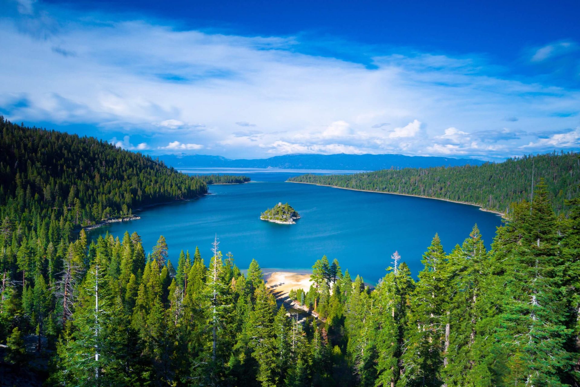 emerald bay in lake tahoe